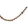 imageCreative CoOp Paulownia Wood Bead Garland with Jingle Bells and Jute Tassels Multicolor