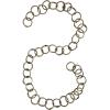 imageCreative CoOp Decorative Jute and Metal Link Garland Silver