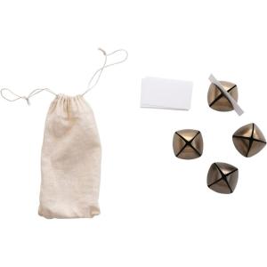 imageCreative CoOp 25quot Metal Bell Place Card Holders with Cards