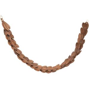 imageCreative CoOp 72quot L Dried Buri Palm Leaf Brown Garlands