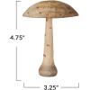 imageCreative CoOp Carved Wood Mushroom with Dots Natural
