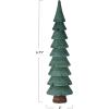 imageCreative CoOp Carved Wood Tree Decor Green and Brown