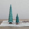 imageCreative CoOp Carved Wood Tree Decor Green and Brown
