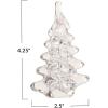 imageCreative CoOp Decorative Glass Christmas Tree Clear