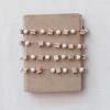imageCreative CoOp Paulownia Wood Bead Garland with Mixed Shapes and Red String Natural