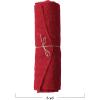 imageCreative CoOp Red 6 Yard Woven Torn Jute Fabric Roll