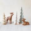 imageCreative CoOp Tall Decorative Stoneware Tree with Reactive Glaze Cream