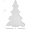 imageCreative CoOp Tall Flat Glass Tree Decor Clear