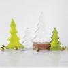 imageCreative CoOp Tall Flat Glass Tree Decor Clear
