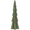 imageCreative CoOp Tall Magnesia Tree Decor with Wood Finish Green
