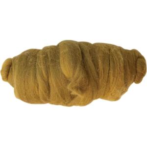 imageCreative CoOp 10 Yard Wool Felt Roving Yarn Goldenrod Color