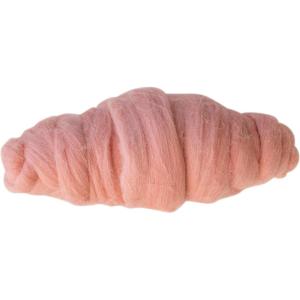 imageCreative CoOp 10 Yard Wool Felt Roving Yarn Pink