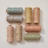 imageCreative CoOp 32 Yard Jute Cord on Spool 8 Colors Set of 8