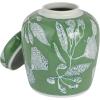 imageCreative CoOp Decorative Ceramic Ginger Jar with Lid for Spaces GreenGreen