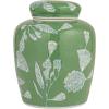 imageCreative CoOp Decorative Ceramic Ginger Jar with Lid for Spaces GreenGreen