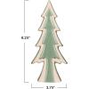 imageCreative CoOp Decorative Unglazed Stoneware Tree Decor with Reactive Glaze Green