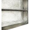 imageCreative CoOp Distressed Grey Metal 6 Tier Wall Shelf