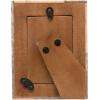 imageCreative CoOp Handmade TwoTone Bone ampamp MDF Photo Frame Natural Holds 2quot x 3quot Photo