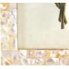 imageCreative CoOp Mother of Pearl Holds 5quot x 7quot Picture Frames and Photo Holders White