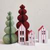 imageCreative CoOp Paper Folding Honeycomb Tree Red