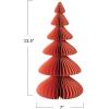 imageCreative CoOp Paper Folding Honeycomb Tree Rust Color