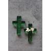 imageCreative CoOp Recycled Glass Hanging Cross