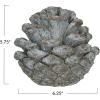 imageCreative CoOp Round Resin Pinecone Finial Verdigris Finish