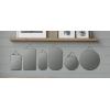 imageCreative CoOp Various Velvet Edged Wall Mirrors Multicolor Set of 6