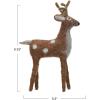 imageCreative CoOp Wool Felt Standing Deer Multicolor