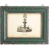 imageDecorative Wood Ladder with 6 Hanging Photo Frames