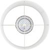imageIndigo ampamp White Ceramic Table lamp with Linen ShadeIndigo  White