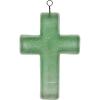 imageCreative CoOp Recycled Glass Hanging Cross