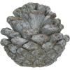 imageCreative CoOp Round Resin Pinecone Finial Verdigris Finish