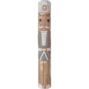 imageCreative CoOp 24quot HandCarved Mango Wood Nutcracker Multicolor