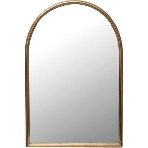 imageCreative CoOp Arched Metal Framed Wall Mirror Gold