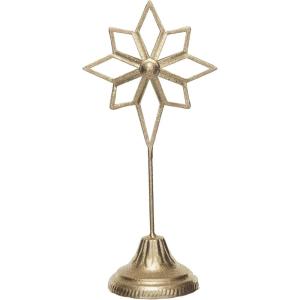 imageCreative CoOp Metal Star Decor on Stand Gold