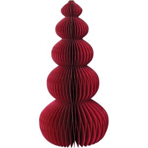 imageCreative CoOp Paper Folding Honeycomb Tree Red