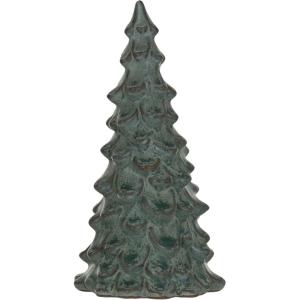 imageCreative CoOp Stoneware Tree with Reactive Glaze Green