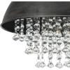 imageAntiqued Bronze Pendant Chandelier with Hanging Crystals