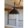imageAntiqued Bronze Pendant Chandelier with Hanging Crystals