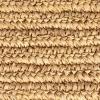 imageCreative CoOp 2525quot W Woven Mendong Covered Stool with Teak Wood Legs