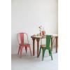 imageCreative CoOp Acacia Wood Console Table with Marble Top White and Natural