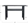 imageCreative CoOp Black Rustic Reclaimed Wood Console Table