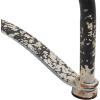 imageCreative CoOp Distressed Black ampamp White Metal Table