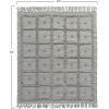 imageCreative CoOp Grey Cotton Chenille Fringe Blankets and Throws
