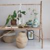 imageCreative CoOp Handmade Bamboo Table with Rod Natural