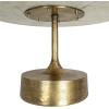 imageCreative CoOp Luxe Aluminum and Marble CoffeeTable Gold