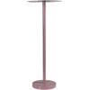 imageCreative CoOp Metal Flower Shaped Martini Table Lavender Color