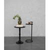 imageCreative CoOp Modern Sculptural Wood End Table Matte Black