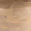 imageCreative CoOp Round Mango Wood Dining Table with End Grain Base and Whitewashed Finish Natural